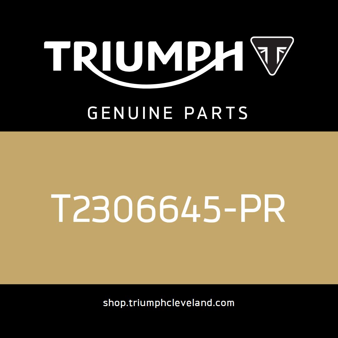 Triumph OEM Upper Rad Cowl, LH, Pntd - T2306645-PR