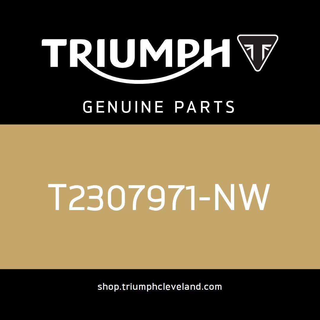 Triumph OEM Kit, Tank Panel, LH, Crystal White - T2307971-NW