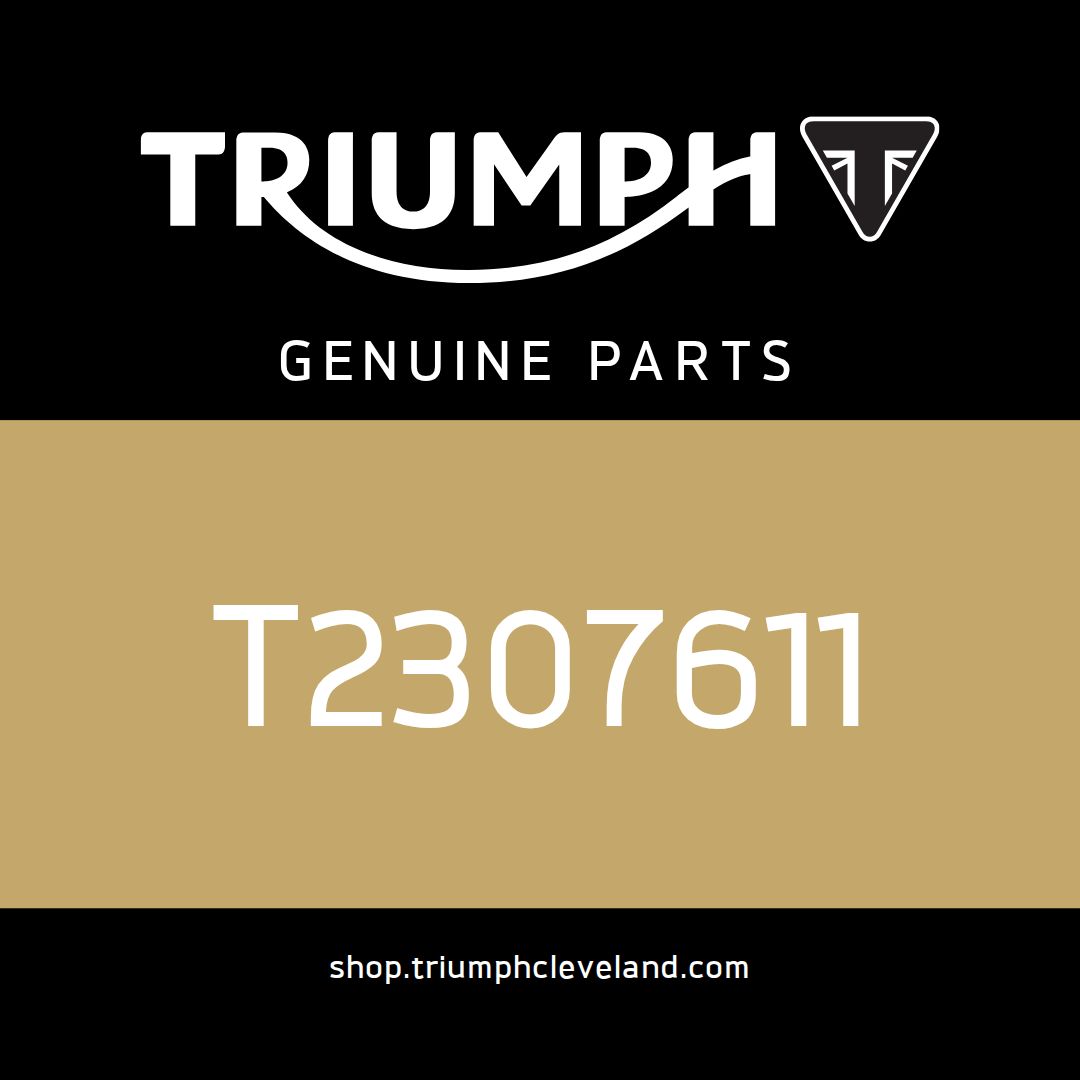 Triumph OEM Decal, Rear Panel - T2307611