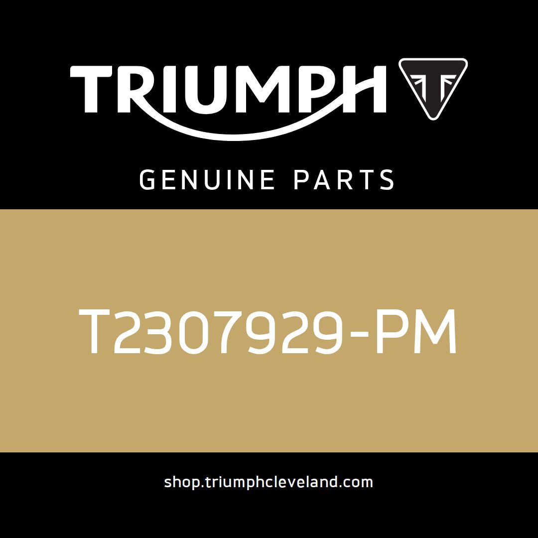 Triumph OEM Side Panel, RH, Sapphire Black - T2307929-PM