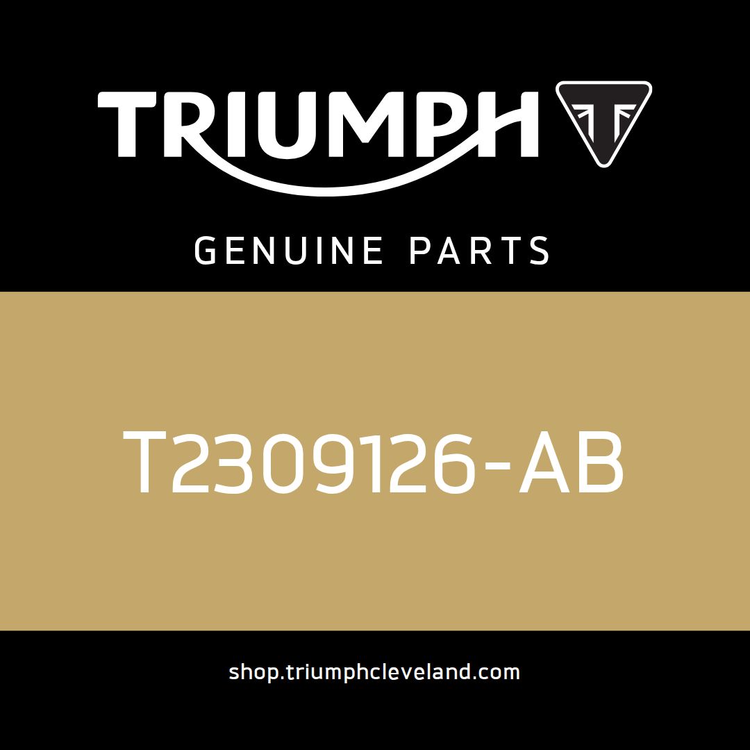Triumph OEM Upper Rad Cowl, RH, Pntd - T2309126-AB