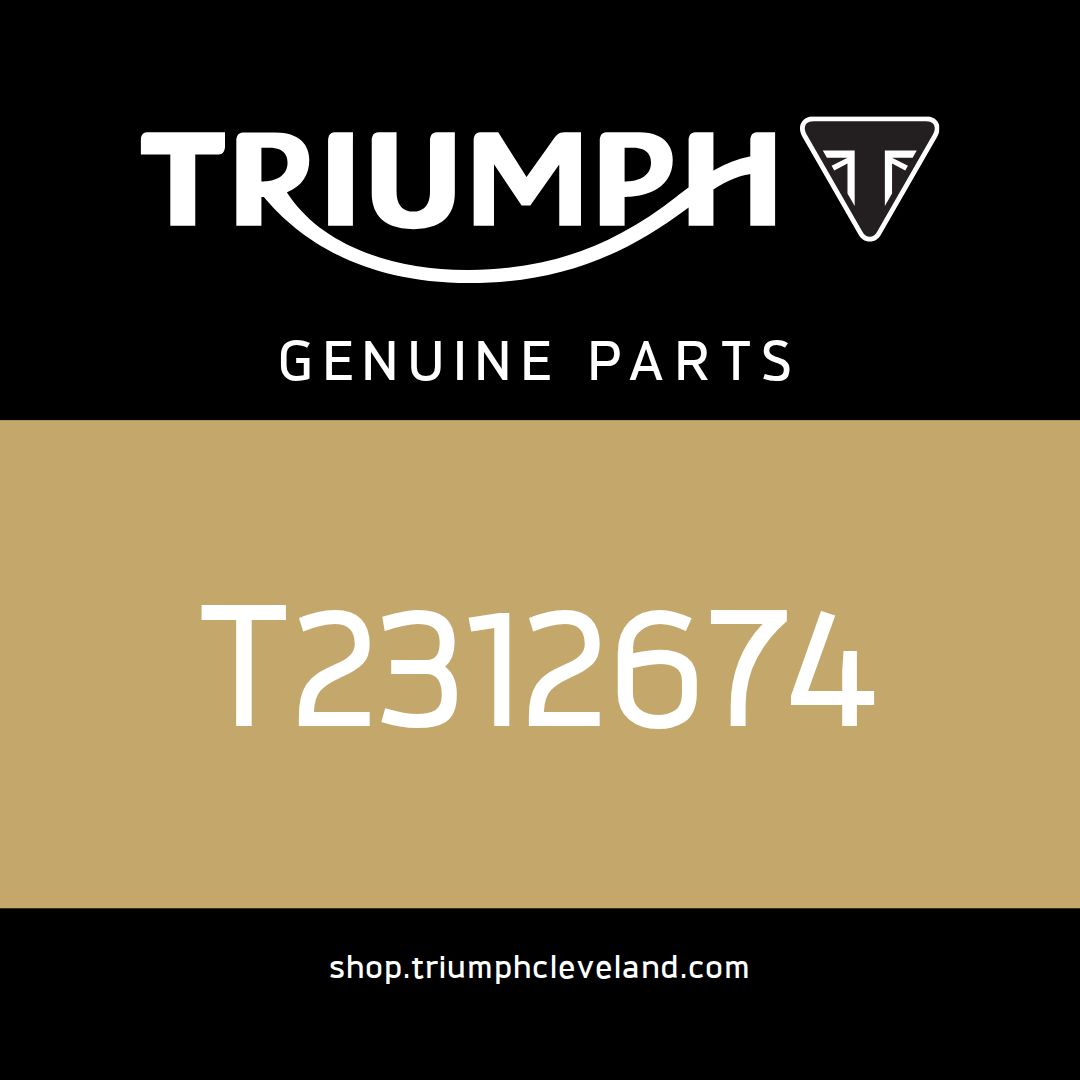 Triumph OEM Decal, Front M/Guard, LH - T2312674