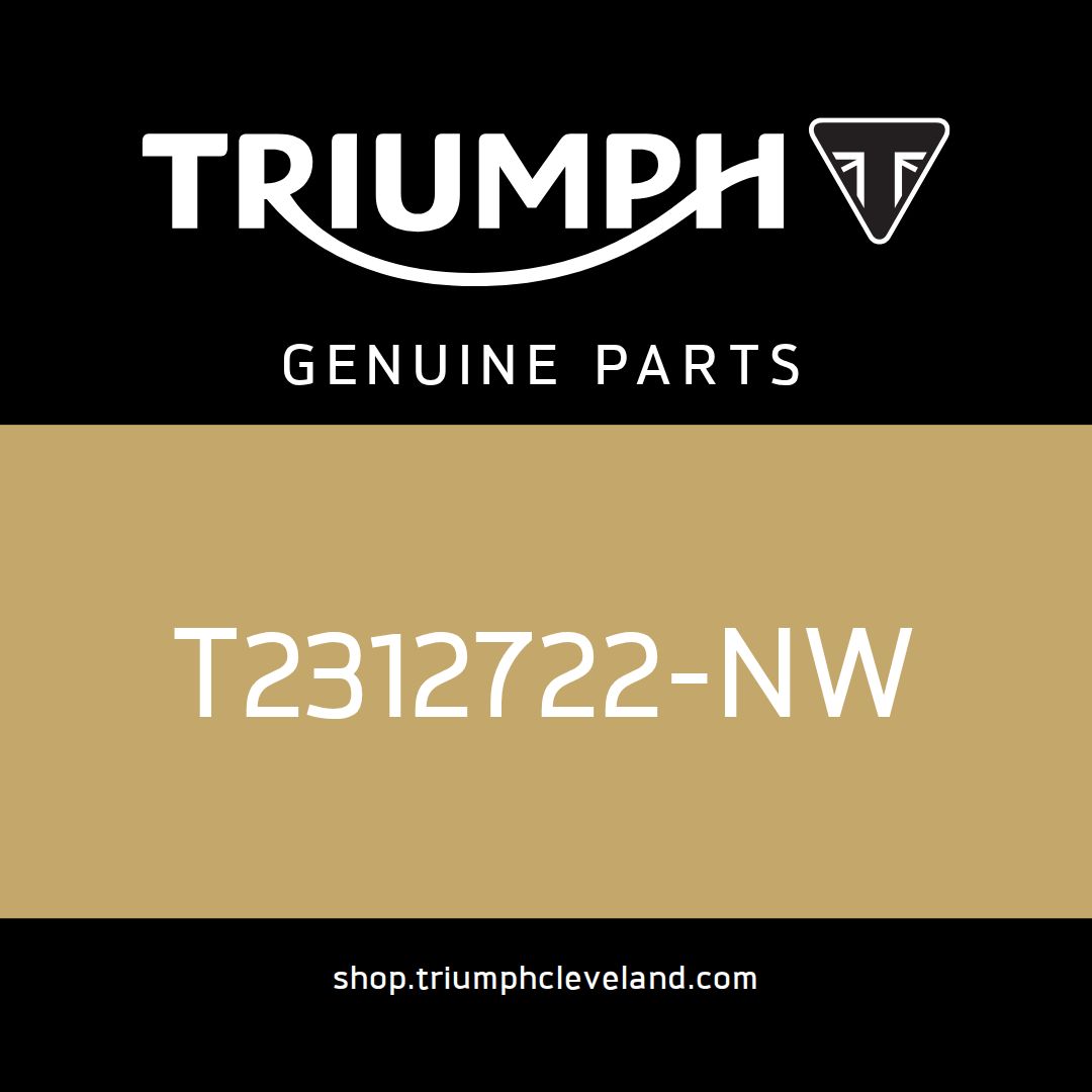 Triumph OEM Cockpit, LH, Crystal White - T2312722-NW