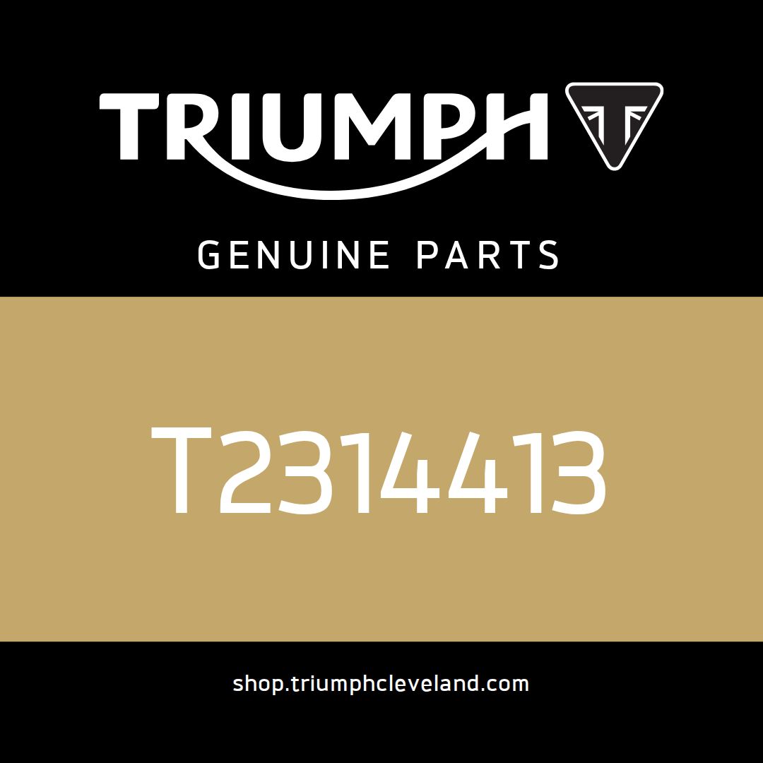 Triumph OEM Decal 3, Battery Tray, RHS - T2314413
