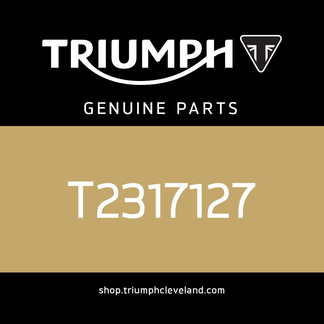 Triumph OEM Beak Decal, RH, Graphite Grey - T2317127