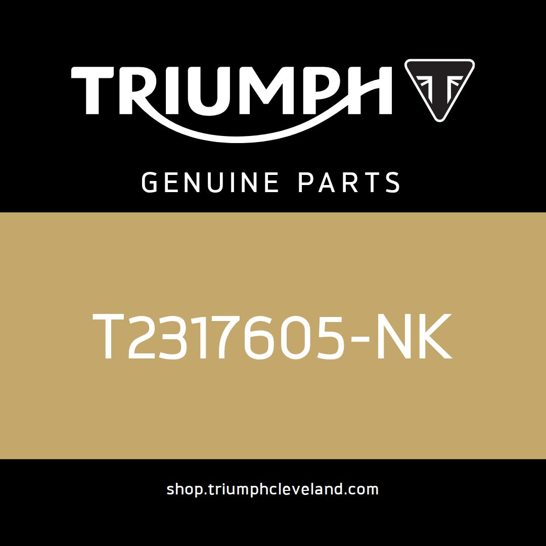 Triumph OEM Front Mudguard, Centre, Pure White - T2317605-NK