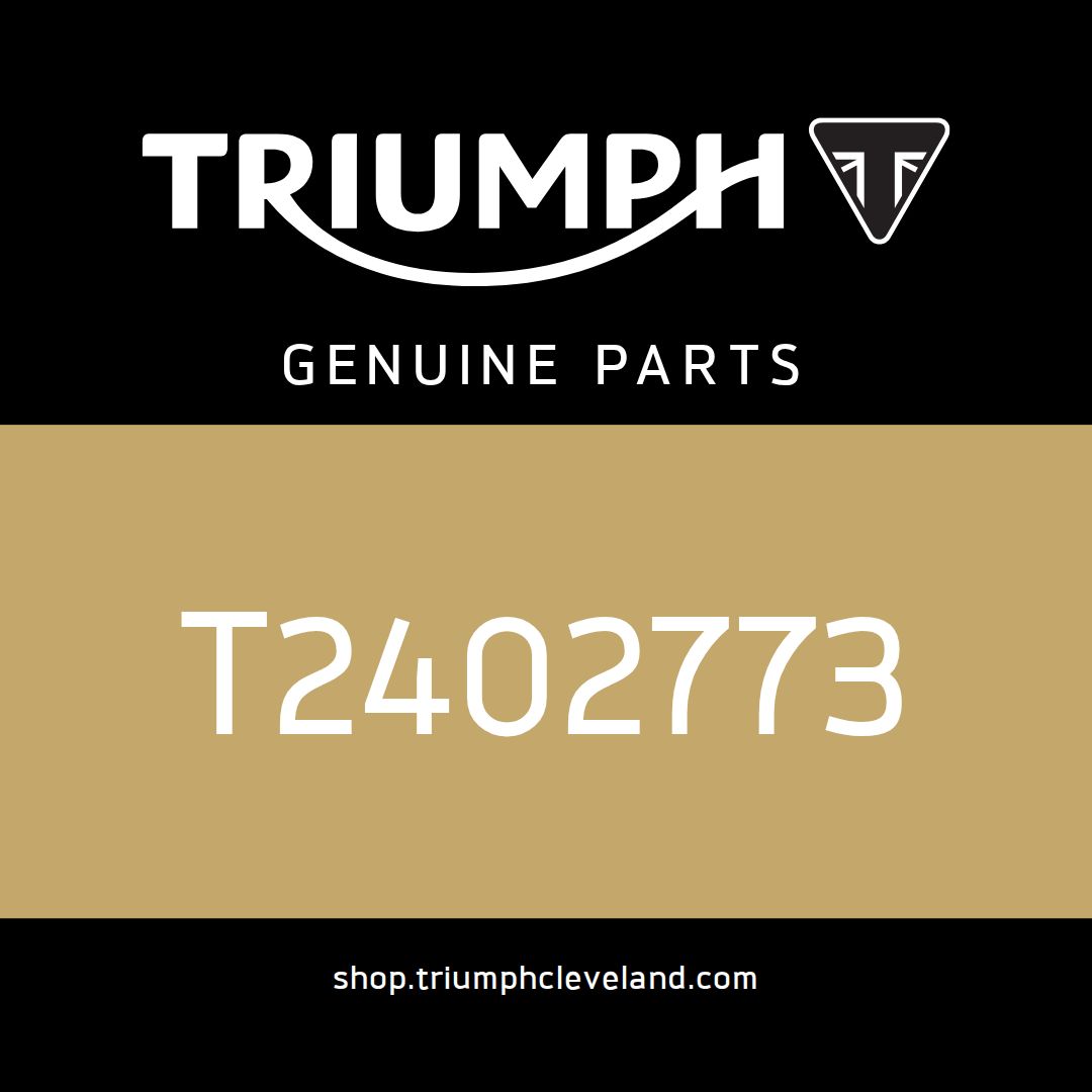 Triumph OEM Decal, Fuel Tank, RH, Silver - T2402773