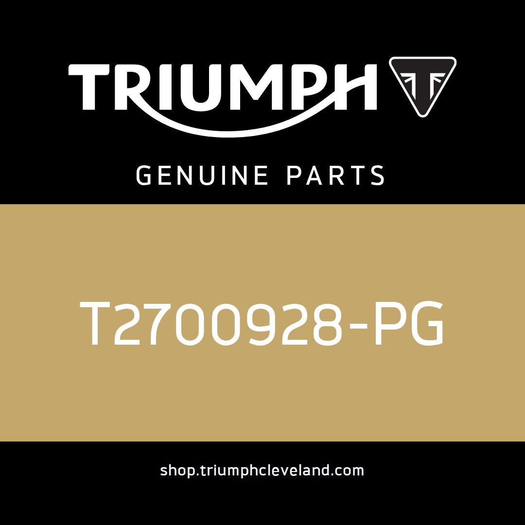 Triumph OEM Bowl, Headlight, Pntd, Jet Black - T2700928-PG