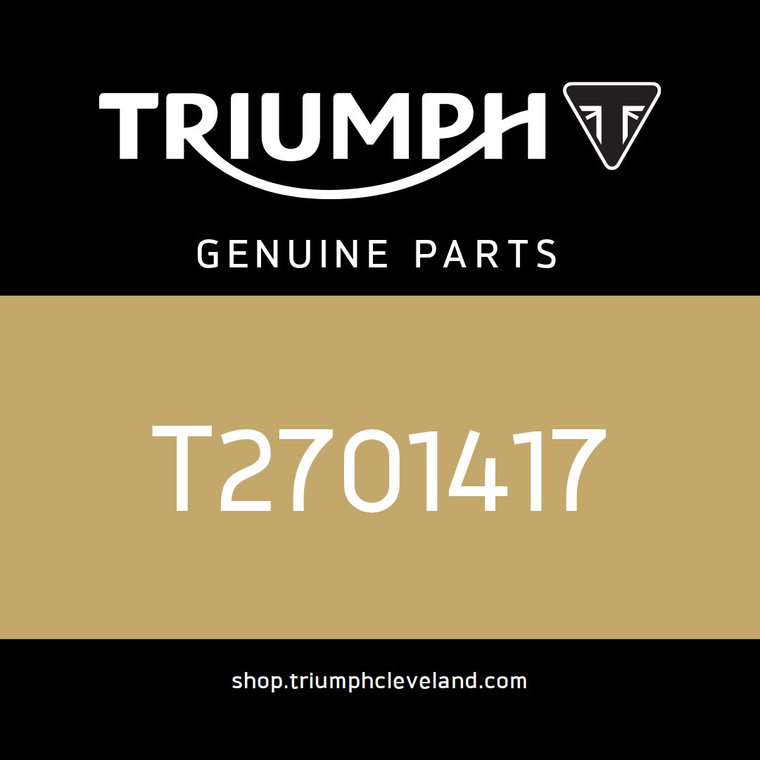 Triumph OEM Boss, Bracket, Front Number Plate - T2701417