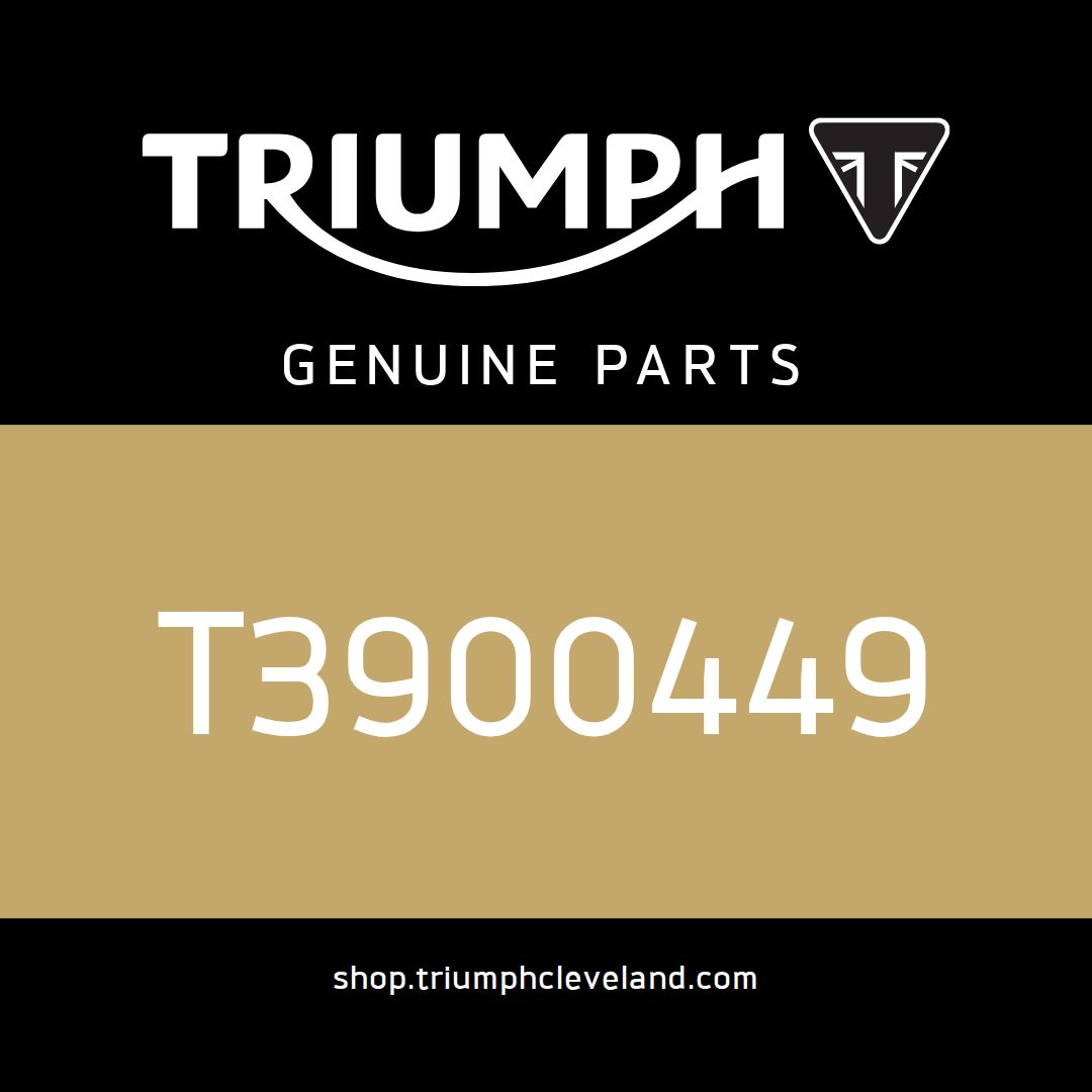 Triumph OEM Decal, Fuel Tank, Black - T3900449