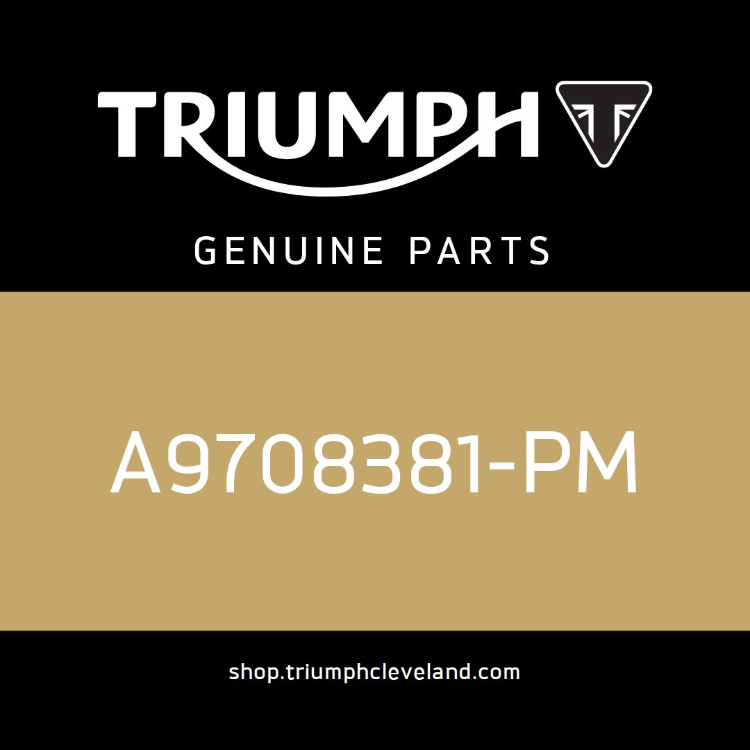 Triumph OEM Screen, Short, Sapphire Black - A9708381-PM
