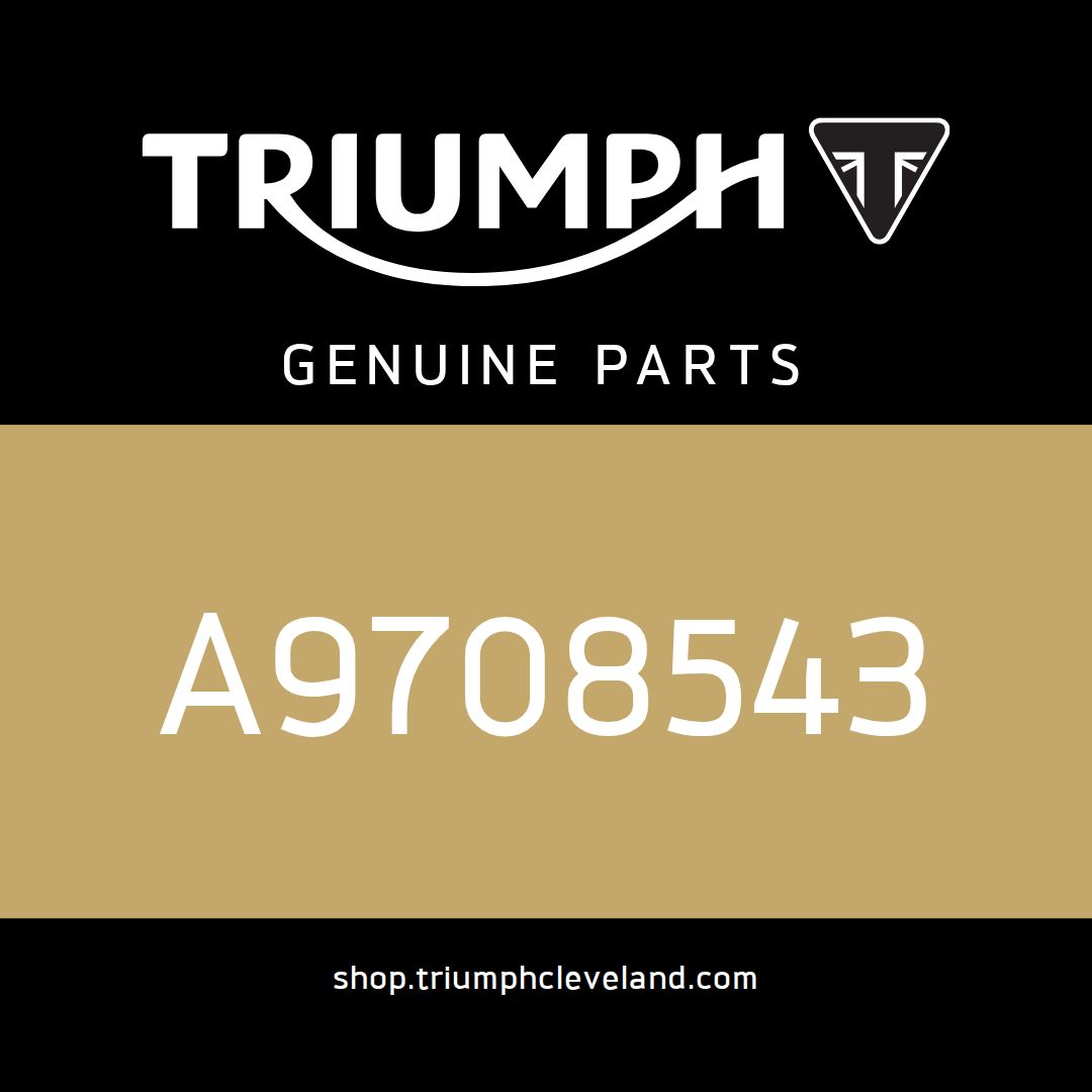 Triumph OEM Rider Seat Kit, Quilted, Black - A9708543
