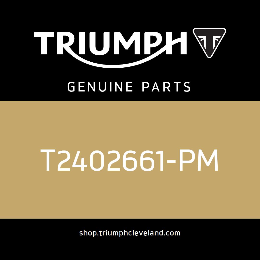 Triumph OEM Fuel Tank Assembly, Sapphire Black - T2402661-PM