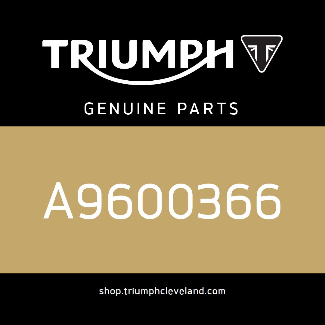 Triumph OEM Screw, Security Torx, M6 x 10 - A9600366