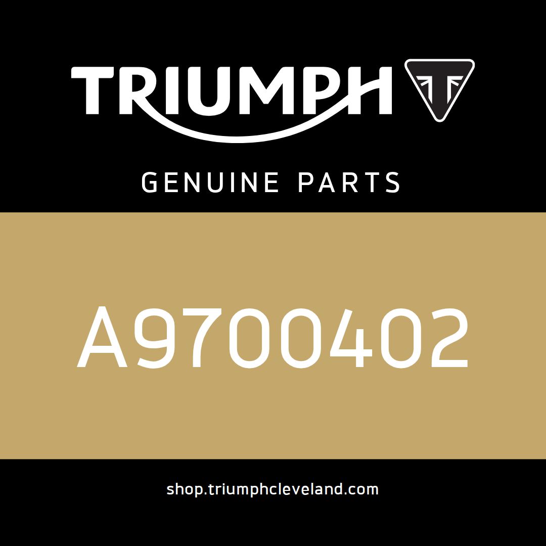 Triumph OEM Seat, Pillion, Comfort, Black - A9700402