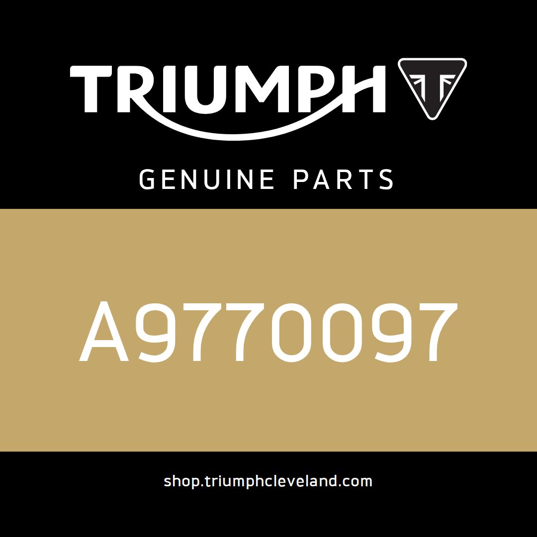 Triumph OEM Peg, Bank Angle, 24mm - A9770097