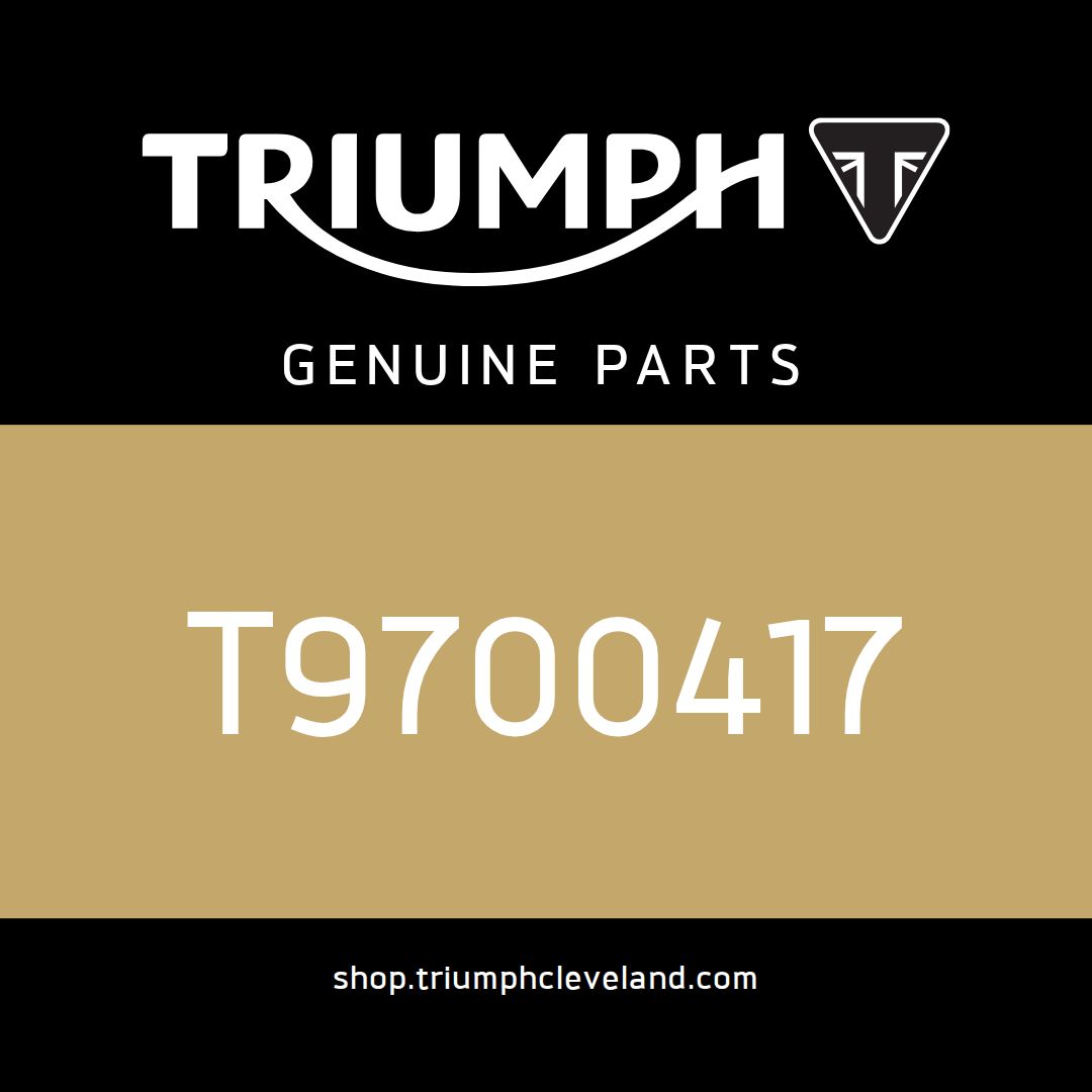 Triumph OEM Mudguard Extension Moulding - T9700417