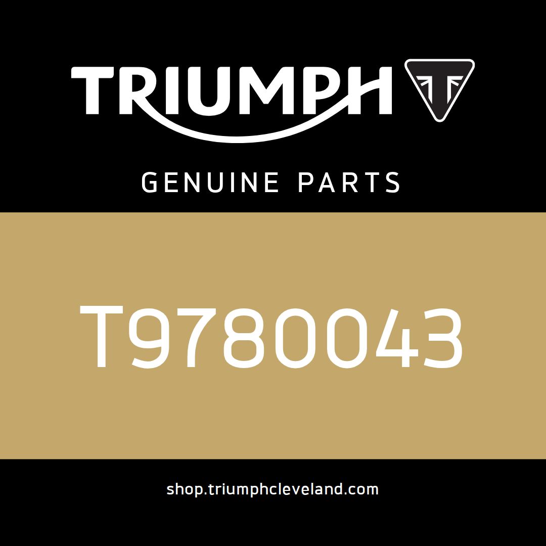 Triumph OEM Frame Protector, Cover, RH - T9780043