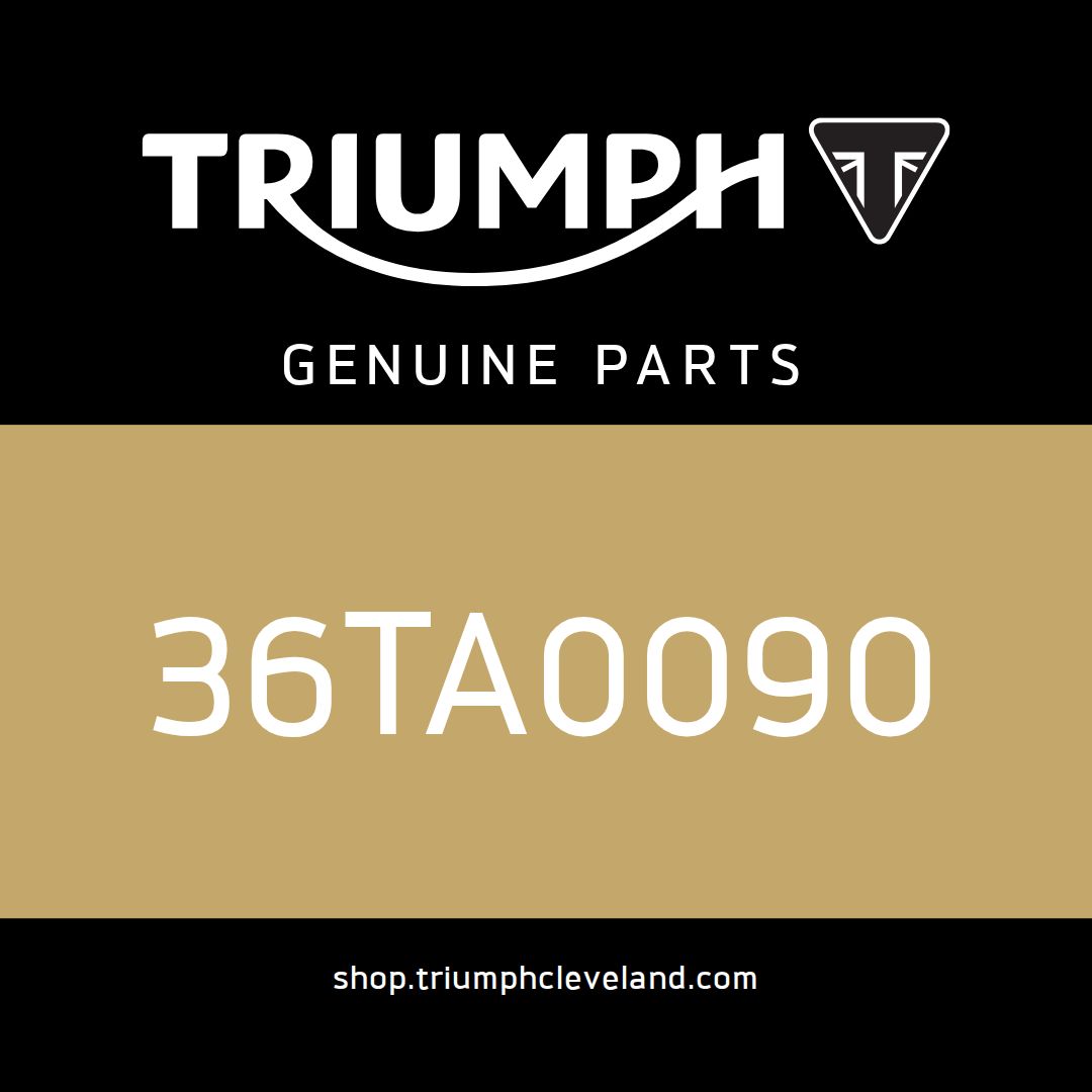Triumph OEM Cylinder Block with Decal - 36TA0090