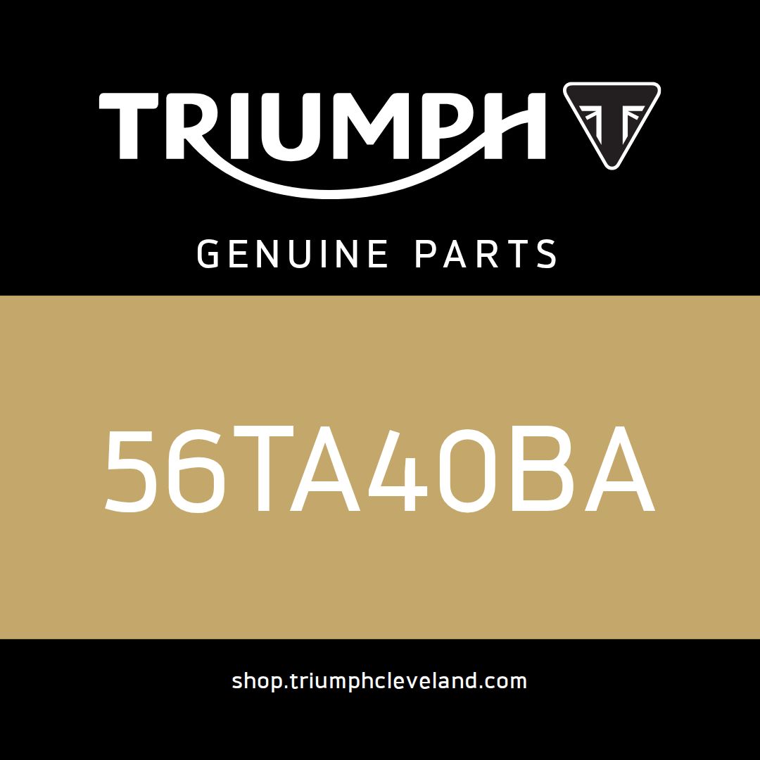 Triumph OEM Undertray, Phantom Blk Gloss - 56TA40BA