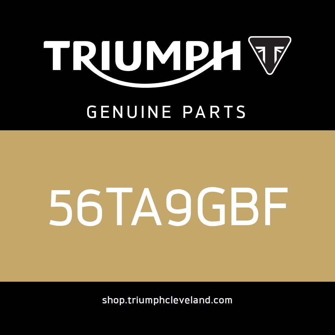 Triumph OEM Side Cover, RH Phantom Black Matt - 56TA9GBF