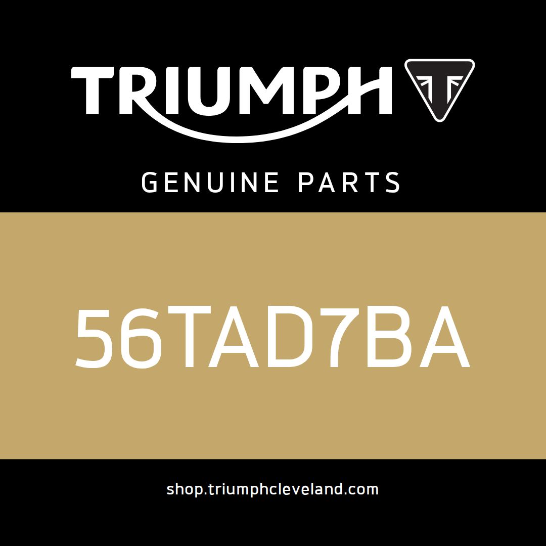 Triumph OEM Seat Cowl, Phantom Black - 56TAD7BA