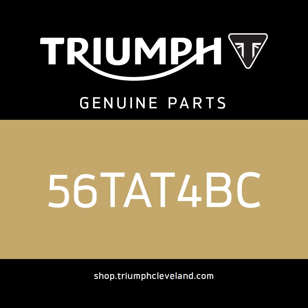 Triumph OEM Front Fender Upper, TA181510, Storm Grey - 56TAT4BC