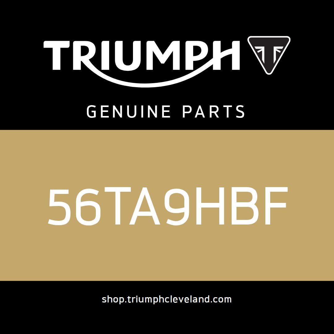 Triumph OEM Side Cover, LH Phantom Black Matt - 56TA9HBF