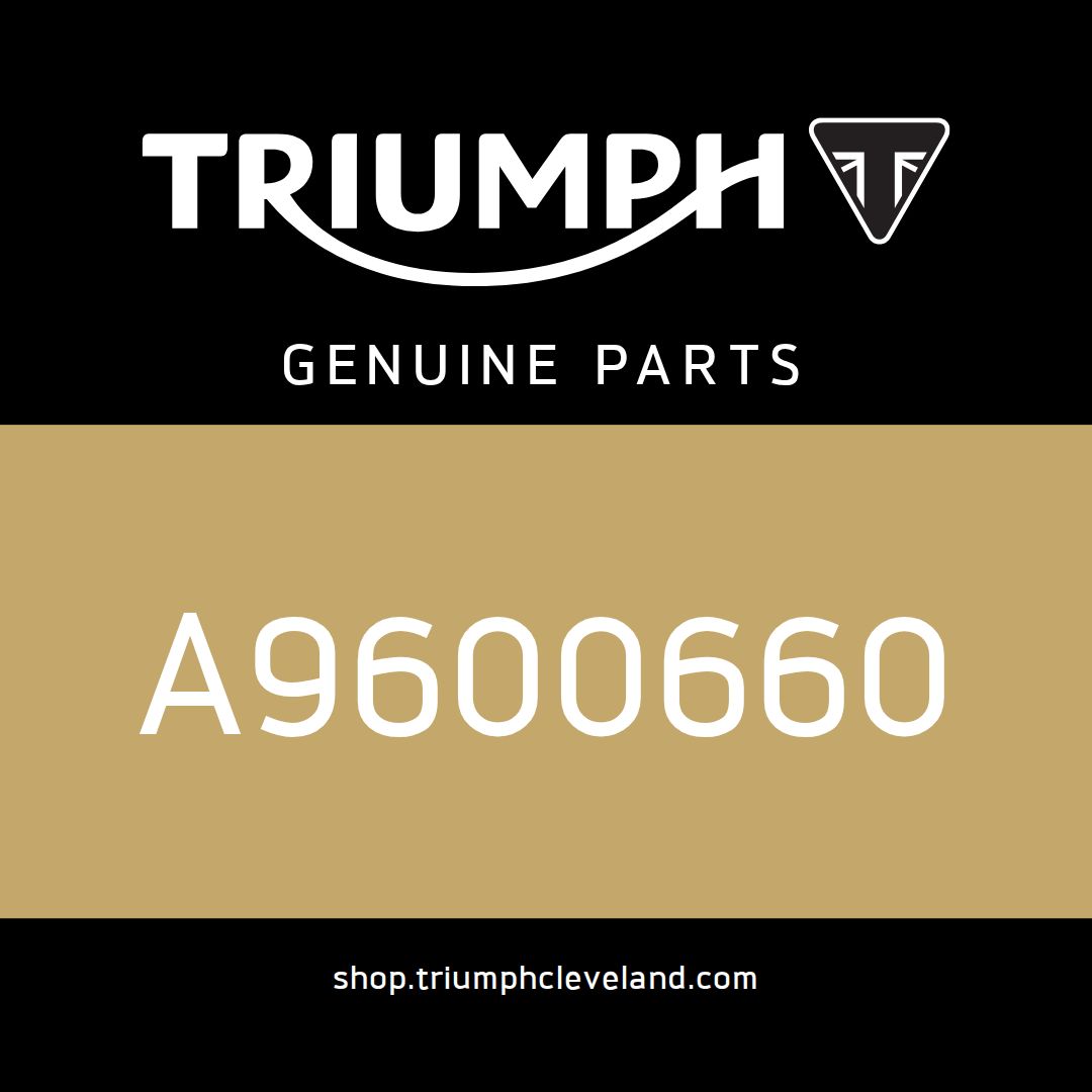 Triumph OEM Cover, LHS, Brushed - A9600660