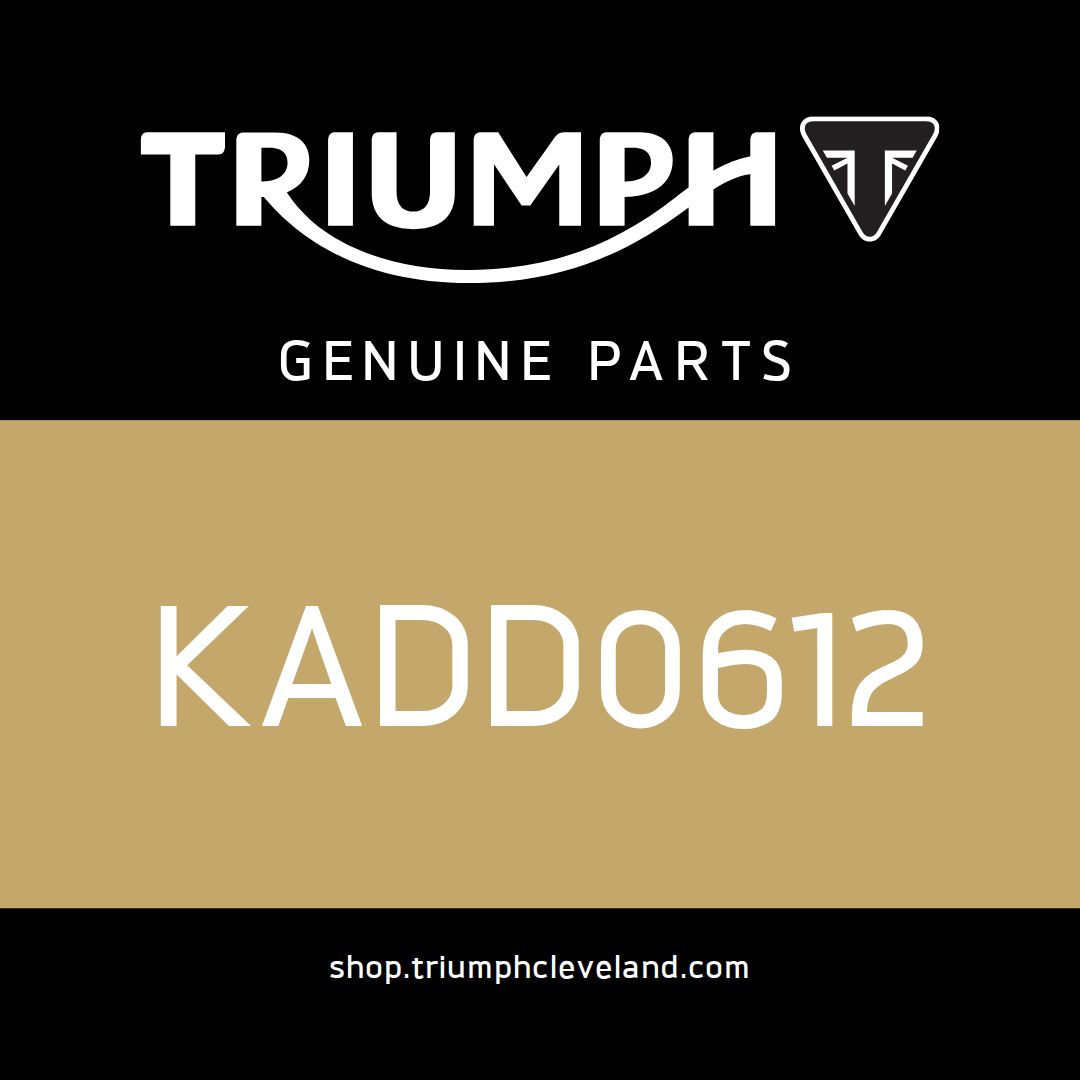 Triumph OEM Bolt, Flanged, M6 x 1 - KADD0612