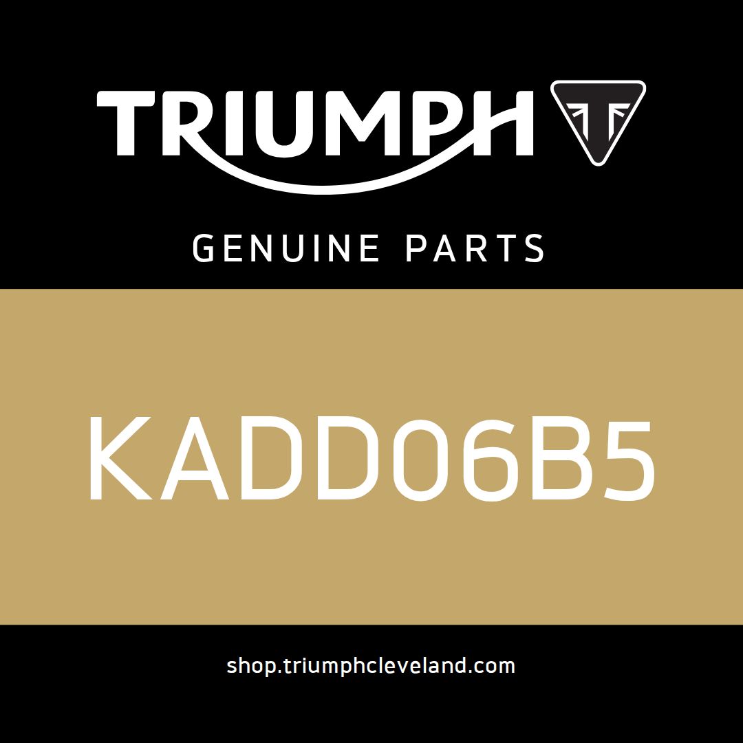 Triumph OEM Bolt, Flanged, M6 x 1 - KADD06B5