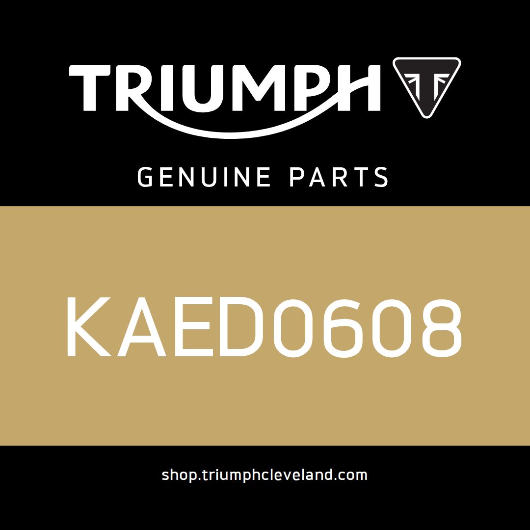 Triumph OEM Bolt, Flanged, M6 x 1 - KAED0608