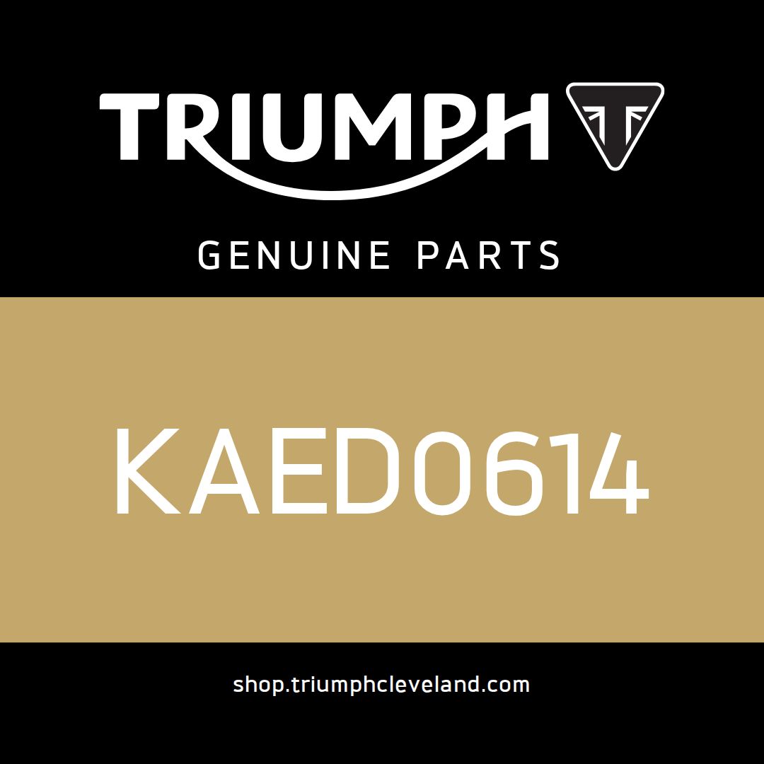 Triumph OEM Bolt, Flanged, M6 x 1 - KAED0614