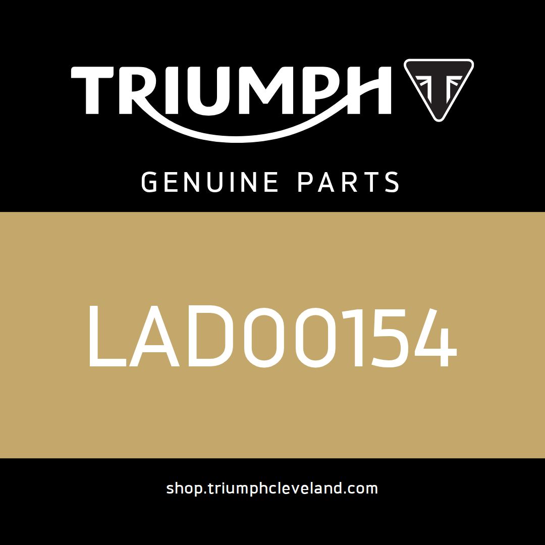 Triumph OEM Bolt, Flange, M6 x 1 x 12.8, Brt x Step - LAD00154