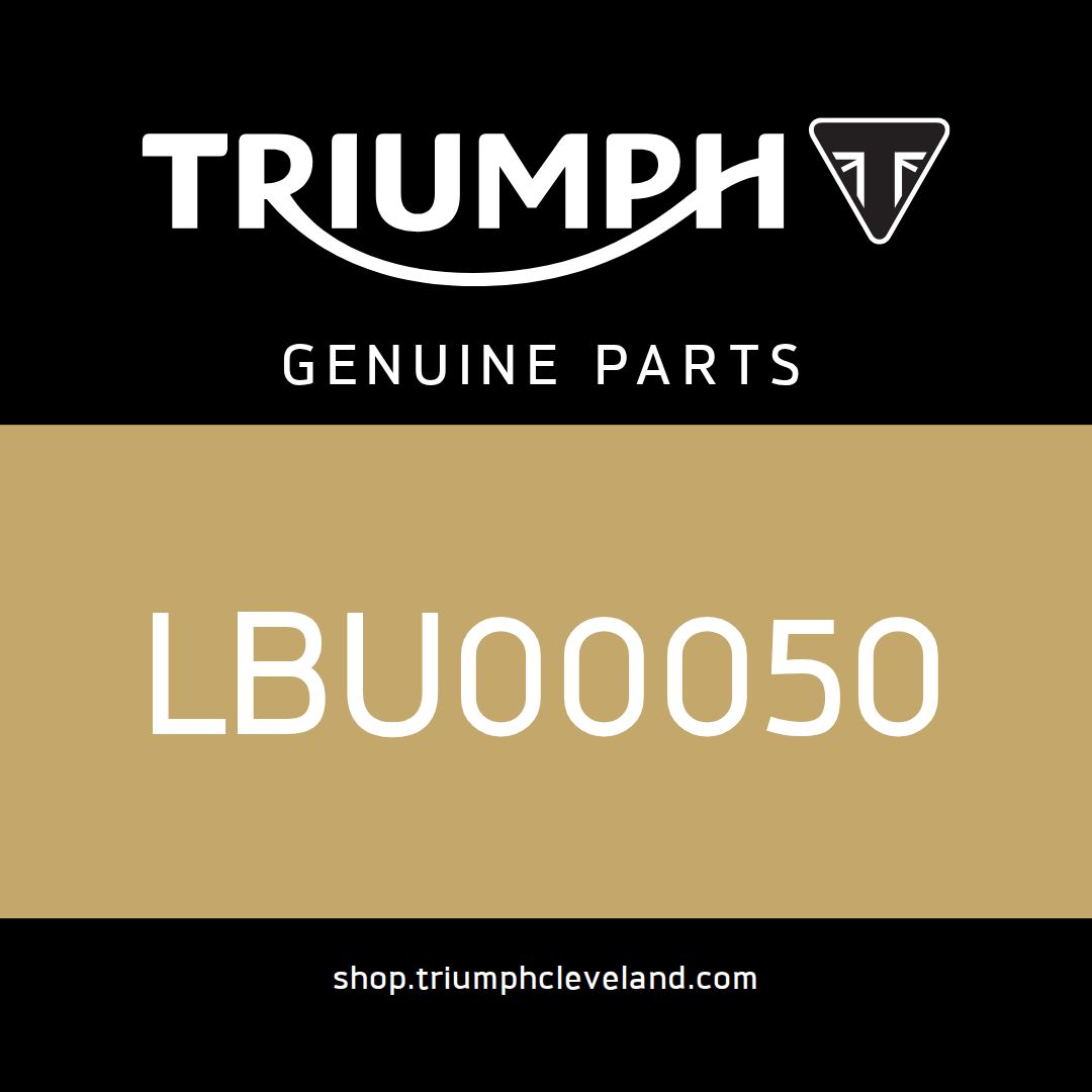 Triumph OEM Screw, Btn Hd, Step, M6 x1 - LBU00050