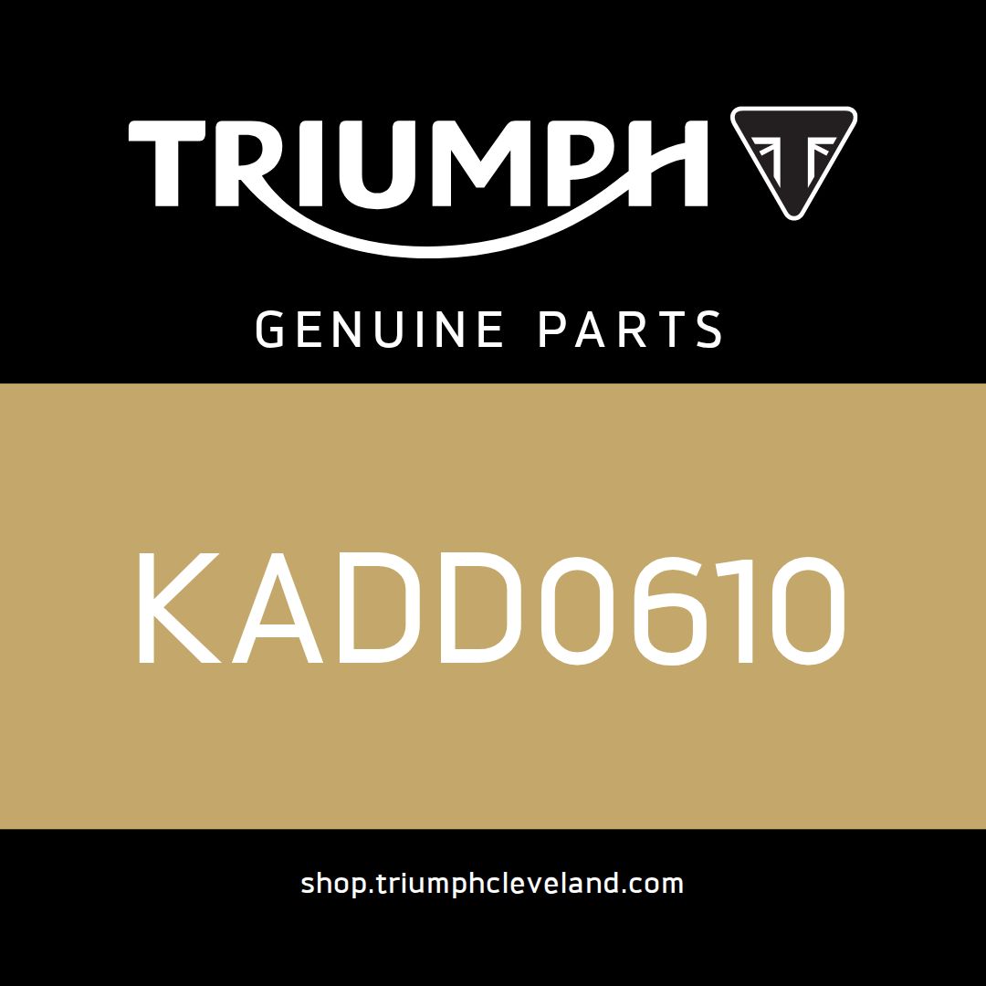 Triumph OEM Bolt, Flanged, M6 x 1 - KADD0610