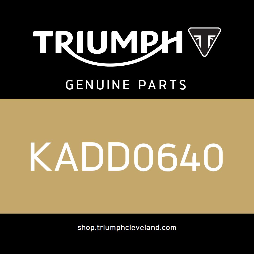 Triumph OEM Bolt, Flgd, M6 x 1 - KADD0640