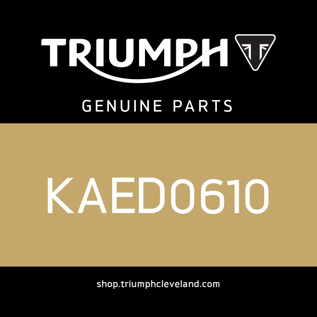 Triumph OEM Bolt, Flanged, M6 x 1 - KAED0610