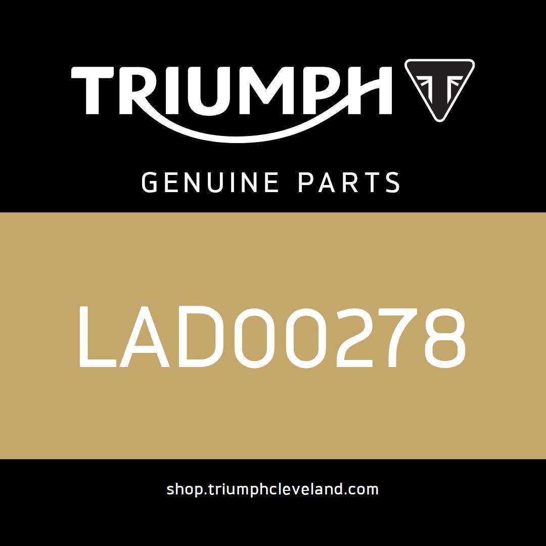 Triumph OEM Bolt Flanged M6 x 1 - LAD00278