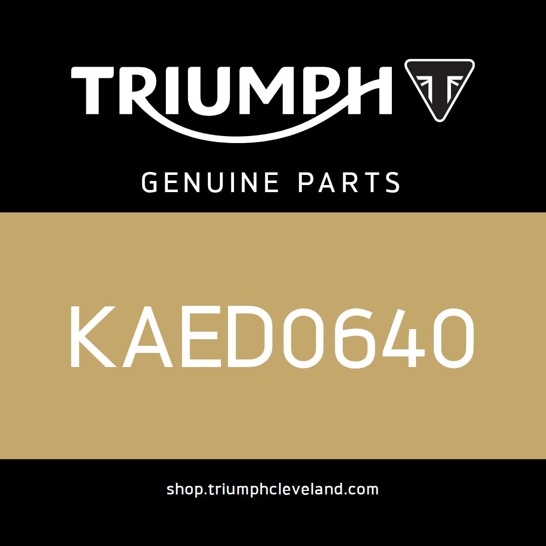 Triumph OEM Bolt, Flgd, M6 x 1 - KAED0640