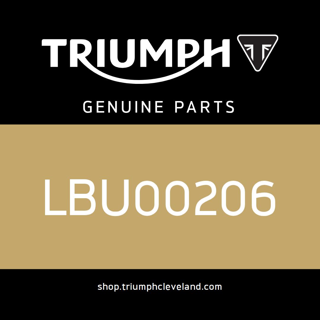 Triumph OEM Screw, Btn Hd Step, M6 x 1 - LBU00206