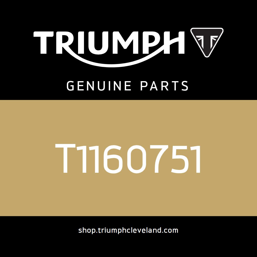 Triumph OEM Main Bearing Shell, Grooved - T1160751
