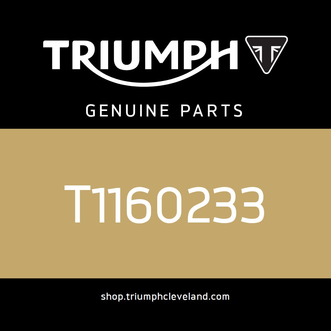 Triumph OEM Main Bearing Shell, Grooved, Green - T1160233