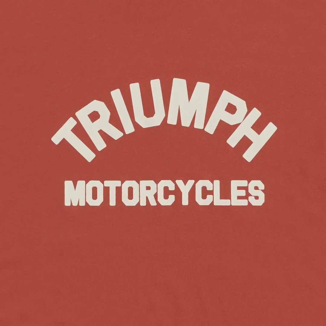 Triumph Burnham Rust Crewneck Tee Shirt - MTSS26214