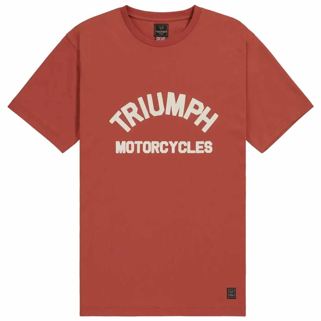 Triumph Burnham Rust Crewneck Tee Shirt - MTSS26214