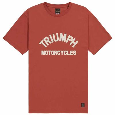 Triumph Burnham Rust Crewneck Tee Shirt - MTSS26214