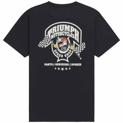Triumph End Game Black Comfort Tee - MTSS26225