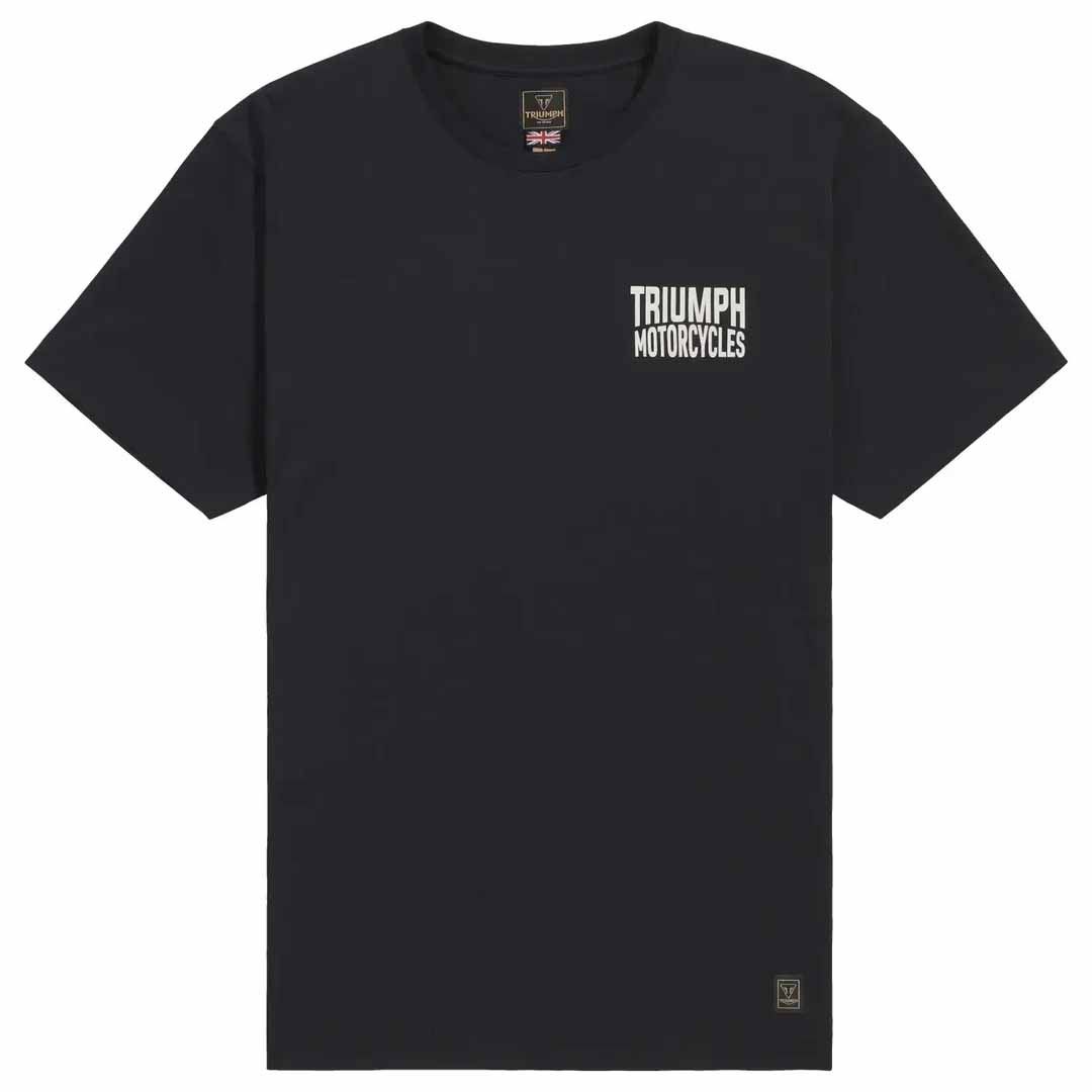 Triumph End Game Black Comfort Tee - MTSS26225