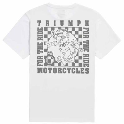 Triumph New Boots White Pocket Comfort Tee - MTSS26222 Triumph New Boots White Pocket Comfort Tee - MTSS26222