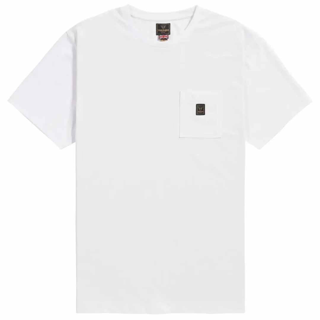 Triumph New Boots White Pocket Comfort Tee - MTSS26222